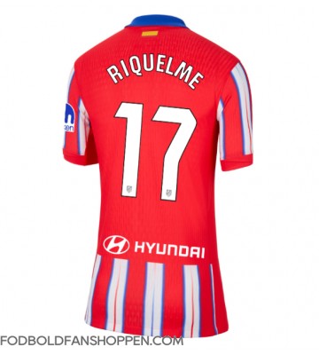 Atletico Madrid Rodrigo Riquelme #17 Hjemmebanetrøje Dame 2024-25 Kortærmet